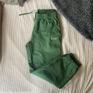 BRAND NEW KELLY GREEN DIME SWEATPANTS
